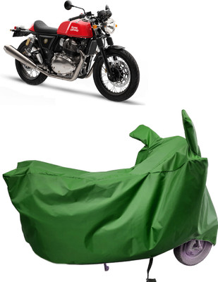 Amexride Two Wheeler Cover for Royal Enfield(Continental GT, Maroon)
