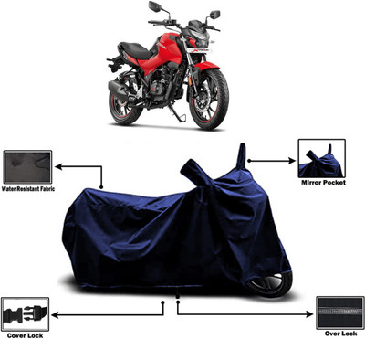 Amexride Two Wheeler Cover for Hero(Motocorp Xtreme 160 R, Blue)