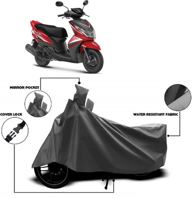 MMSSTAR Waterproof Two Wheeler Cover for Yamaha(Ray, Grey)