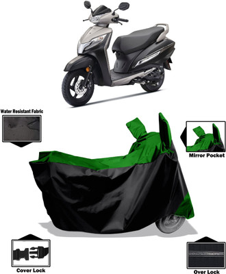 Amexride Two Wheeler Cover for Honda(Activa 125, Green)