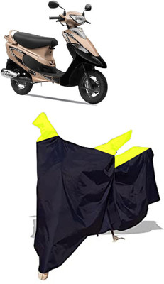 Amexride Two Wheeler Cover for TVS(Scooty Pep+, Multicolor)