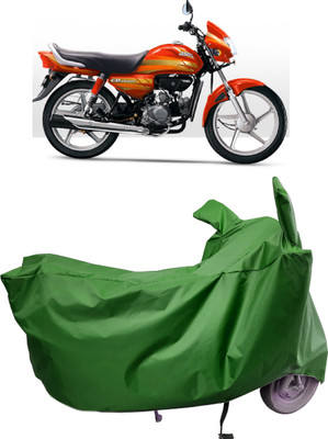 Amexride Two Wheeler Cover for Hero(CD deluxe, Maroon)