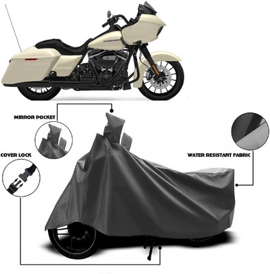 MMSSTAR Waterproof Two Wheeler Cover for Harley Davidson(Street Glide Special, Grey)