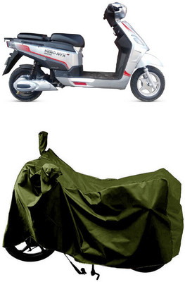 SUGASHRI Waterproof Two Wheeler Cover for Hero(Electric NYX HS500 ER BS6, Green)