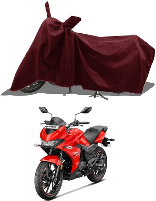 DeepShakshi AUTOMOTIVE Waterproof Two Wheeler Cover for TVS(Victor Edge, Maroon)