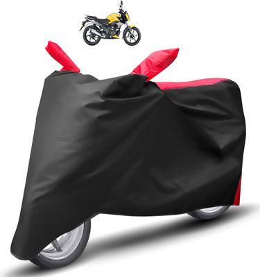 Caronix Two Wheeler Cover for TVS(Raider, Red)