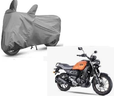 Tritika Waterproof Two Wheeler Cover for Yamaha(FZ-X, Grey)