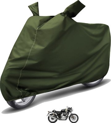 MOCKHE Waterproof Two Wheeler Cover for Royal Enfield(Continental GT 650, Green)