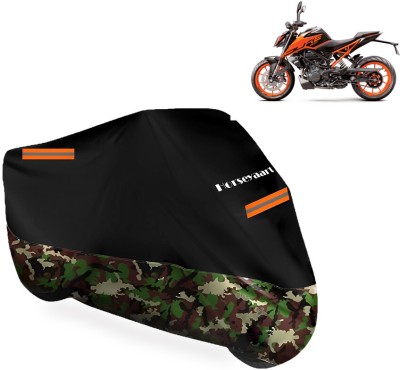 Horseyaart Waterproof Two Wheeler Cover for KTM(Duke 200, Multicolor)