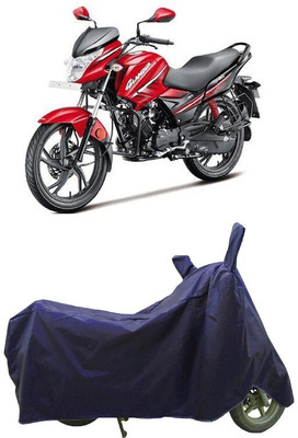 Coxtor Waterproof Two Wheeler Cover for Hero(Glamour i3s, Blue)