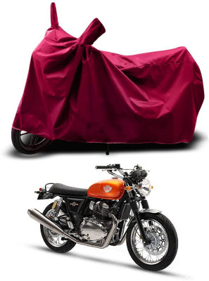 KEDIT Two Wheeler Cover for Royal Enfield(Interceptor 650, Maroon)