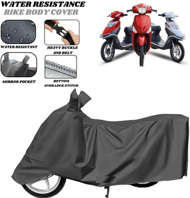 SRP PRODUCT Waterproof Two Wheeler Cover for Hero(Electric, Grey)