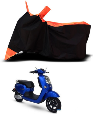 VESMEI Two Wheeler Cover for Okinawa(Lite, Orange)