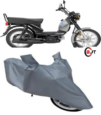 BHAGAT JI TRADER Waterproof Two Wheeler Cover for TVS(Silver)