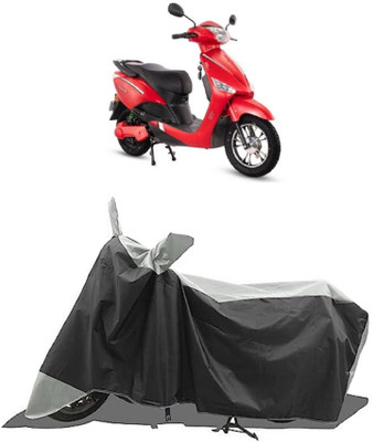 GROFATIK Two Wheeler Cover for Hero(Electric Optima Li BS6, White)