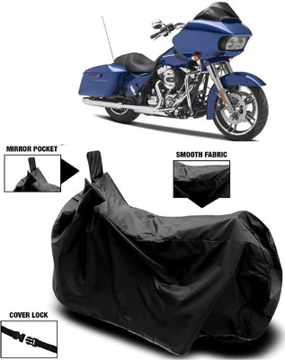 MMSSTAR Waterproof Two Wheeler Cover for Harley Davidson(Road Glide Special, Black)