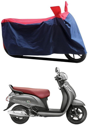 AASHTIK MART Two Wheeler Cover for Suzuki(Access SE, Red, Blue)