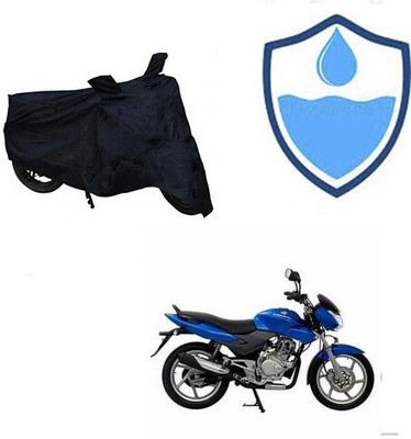 DeepShakshi AUTOMOTIVE Waterproof Two Wheeler Cover for Bajaj(DTS-i, Black)