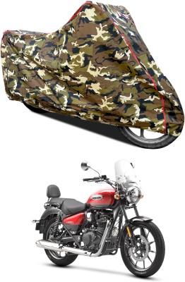 PAGORA Waterproof Two Wheeler Cover for Royal Enfield(Meteor 350, Yellow)