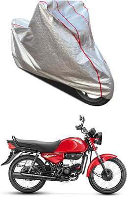 PAGORA Waterproof Two Wheeler Cover for Hero(CD Dawn, Silver)