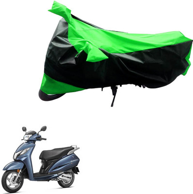 MWBB Waterproof Two Wheeler Cover for Honda(Activa, Black, Green)