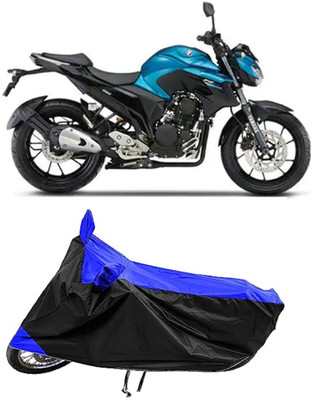 GROFATIK Two Wheeler Cover for Yamaha(FZ-25 BS6, Blue)