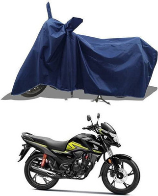 SK AUTO Waterproof Two Wheeler Cover for Honda(SP125, Blue)
