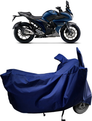 Amexride Two Wheeler Cover for Yamaha(Fazer 25 BS6, Blue)