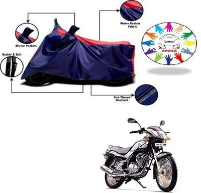 DeepShakshi AUTOMOTIVE Waterproof Two Wheeler Cover for TVS(Fiero F2, Blue, Red)