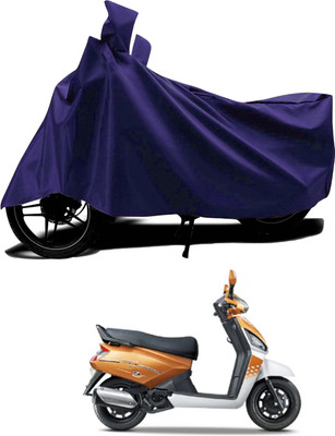 KEDIT Waterproof Two Wheeler Cover for Mahindra(Gusto 125, Blue)