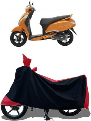AASHTIK MART Two Wheeler Cover for TVS(Jupiter 125, Red)