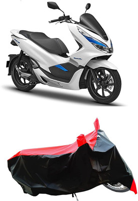 KEDIT Two Wheeler Cover for Honda(PCX 125, Red)