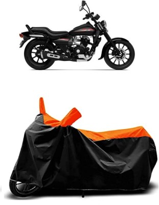 VESMEI Two Wheeler Cover for Bajaj(Avenger 220 Cruise, Orange)