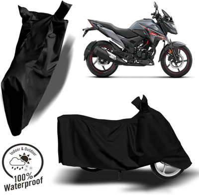Autoinnovation Waterproof Two Wheeler Cover for Honda(X-Blade, Black)