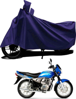 KEDIT Waterproof Two Wheeler Cover for Bajaj(Wind 125, Blue)