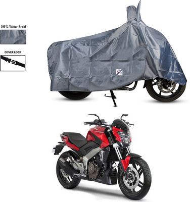 EGAL Waterproof Two Wheeler Cover for Bajaj(Pulsar 250, Grey)