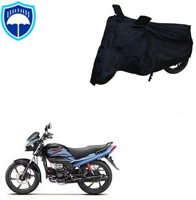 MMSSTAR Waterproof Two Wheeler Cover for Honda(Passion Pro, Black)