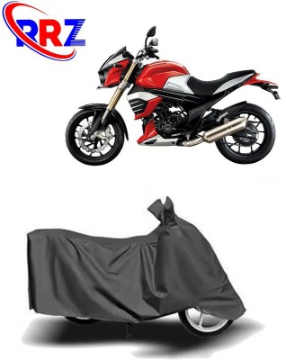 RRZ Waterproof Two Wheeler Cover for Mahindra(MOJO XT 300, Grey)