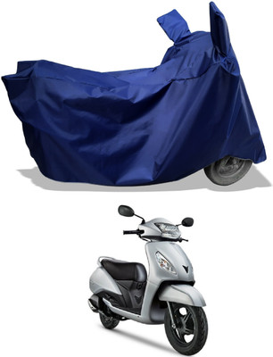 Amexride Two Wheeler Cover for TVS(Jupiter Grande BS6, Blue)