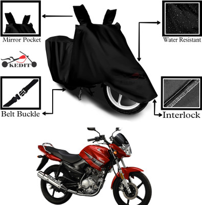 KEDIT Two Wheeler Cover for Yamaha(SZ-RR, Black)