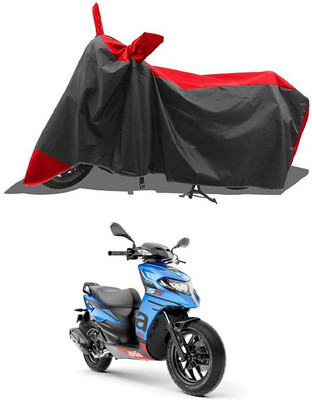 PAGORA Waterproof Two Wheeler Cover for Aprilia(SR 125, Red, Black)
