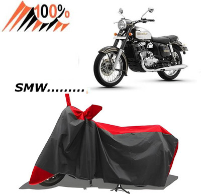 smwzxyu Waterproof Two Wheeler Cover for Royal Enfield(Standard 350, Red)
