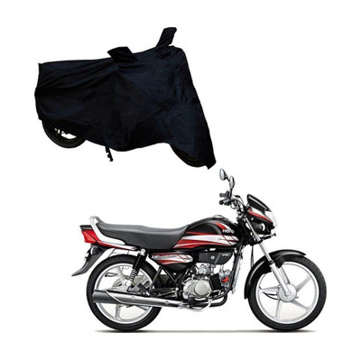 Trendymart Waterproof Two Wheeler Cover for Hero(HF Deluxe, Black)