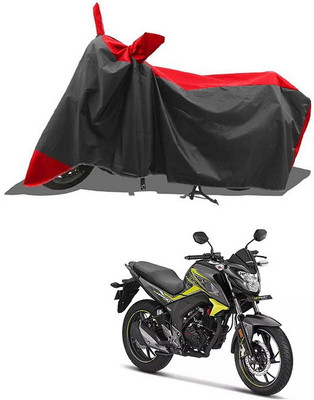 PAGORA Waterproof Two Wheeler Cover for Honda(CB Hornet 160R, Red, Black)