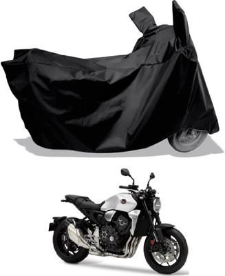 Amexride Two Wheeler Cover for Honda(CB 1000R, Black)