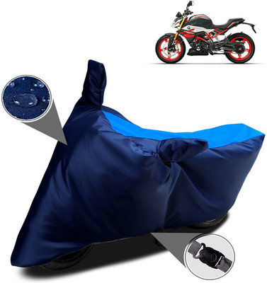 Mdstar Waterproof Two Wheeler Cover for TVS(Jupiter, Grey, Red)