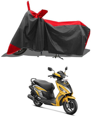 PAGORA Waterproof Two Wheeler Cover for Hero(Maestro Edge 125, Red, Black)