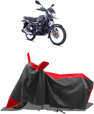 AASHTIK MART Two Wheeler Cover for Bajaj(Platina 110, Red)