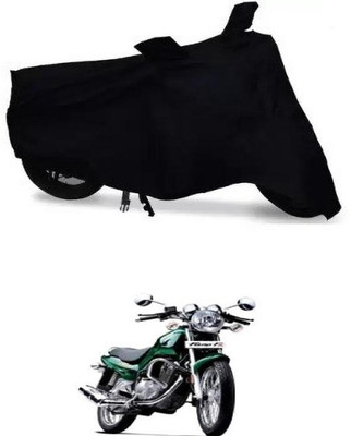 THE REAL ARV Waterproof Two Wheeler Cover for TVS(Fiero FX, Black)