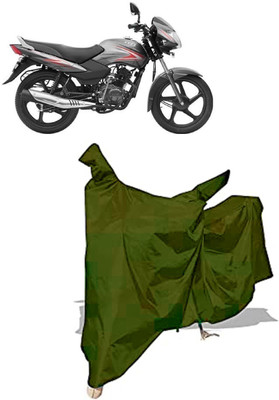 Amexride Two Wheeler Cover for TVS(Sport ES BS6, Maroon)